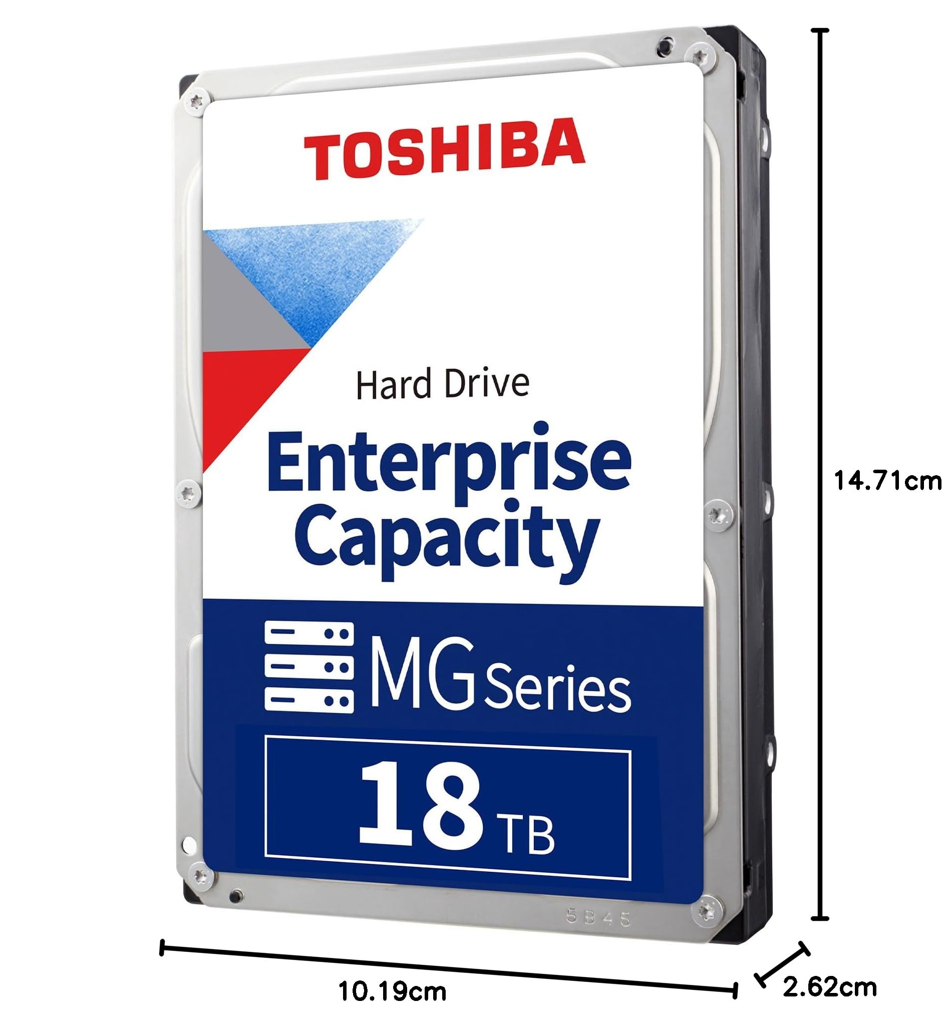 Toshiba 18TB Enterprise Dahili Sabit Disk – MG Serisi 3,5 inç SATA